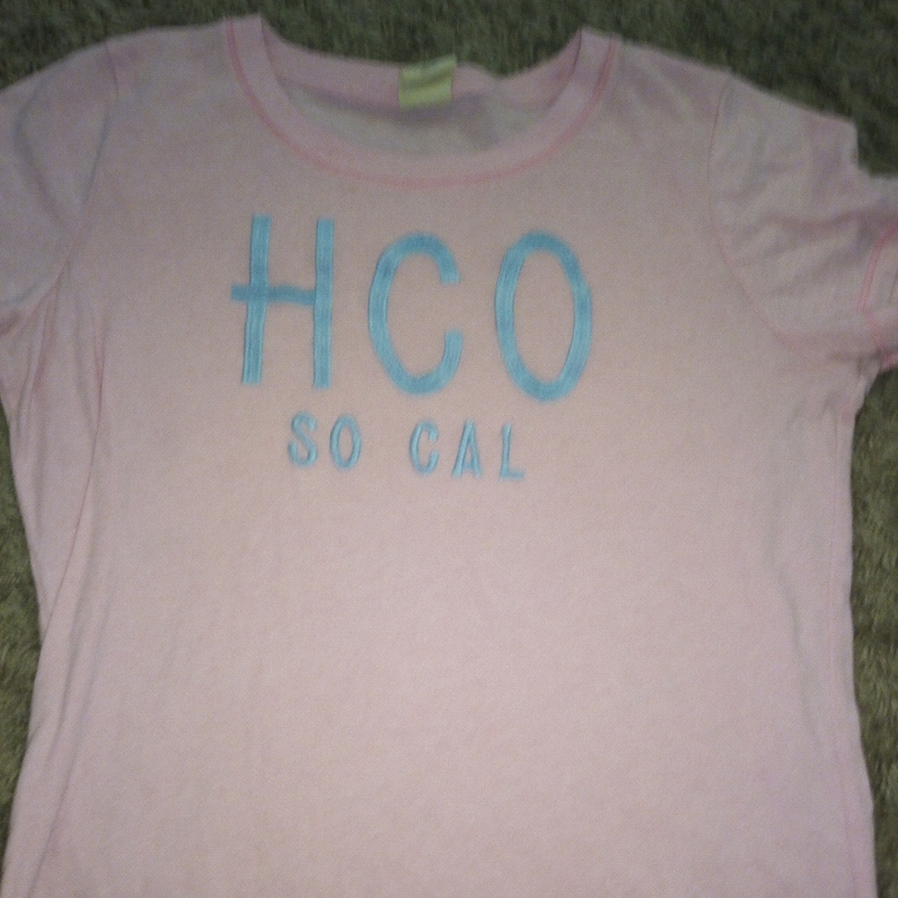 Hollister baby pink tshirt